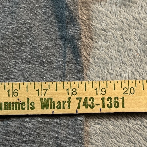 Gildan DryBlend T-Shirts 2 Pack Heather Gray Soft Everyday‎ Wear Medium Workwear - Picture 3 of 6